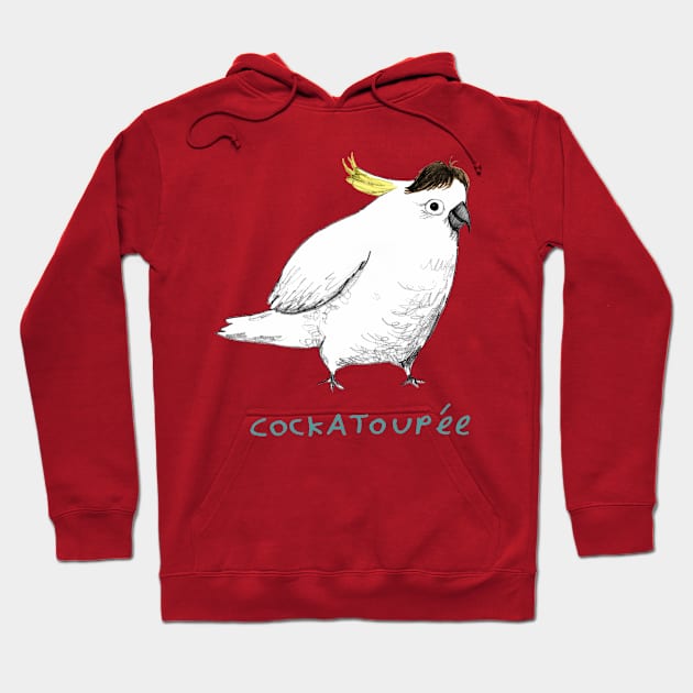 Cockatoupée Hoodie by Sophie Corrigan